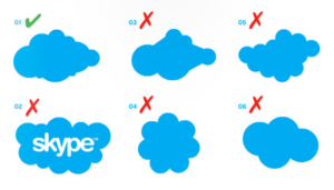 Skype logo do's and don'ts
