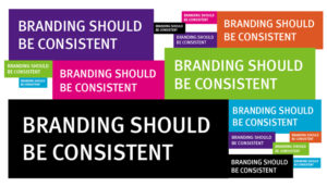 signage for consistent branding